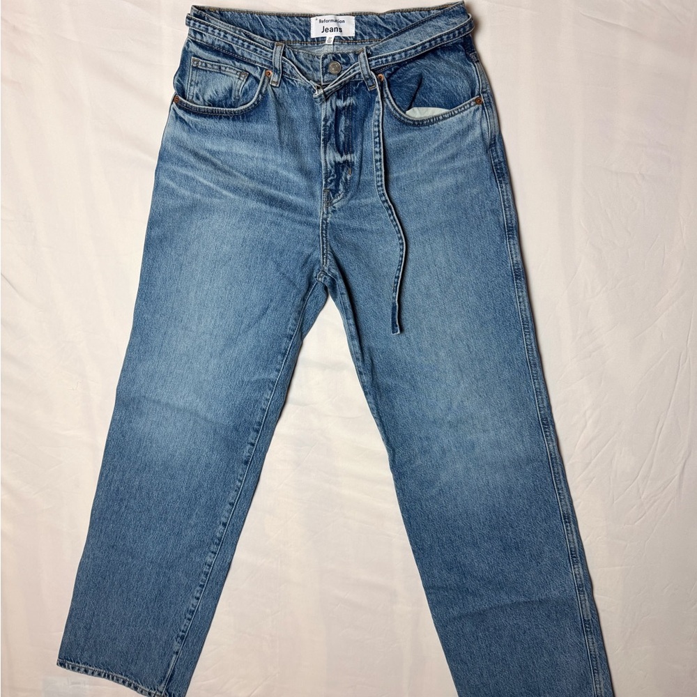 Reformation Women's Straight Leg Jeans